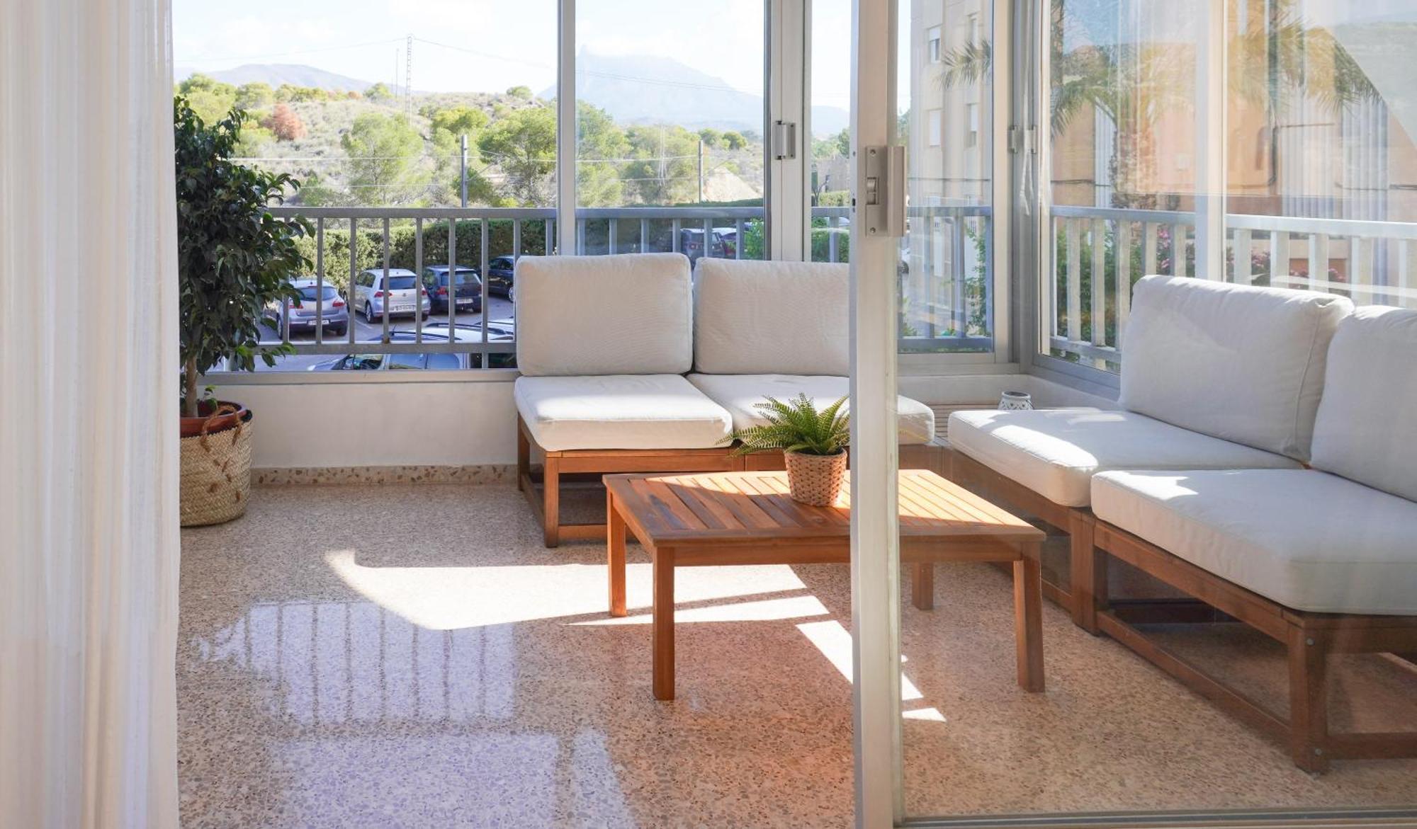Apartamento Con Piscina En Villajoyosa By Bebalmy Exteriör bild